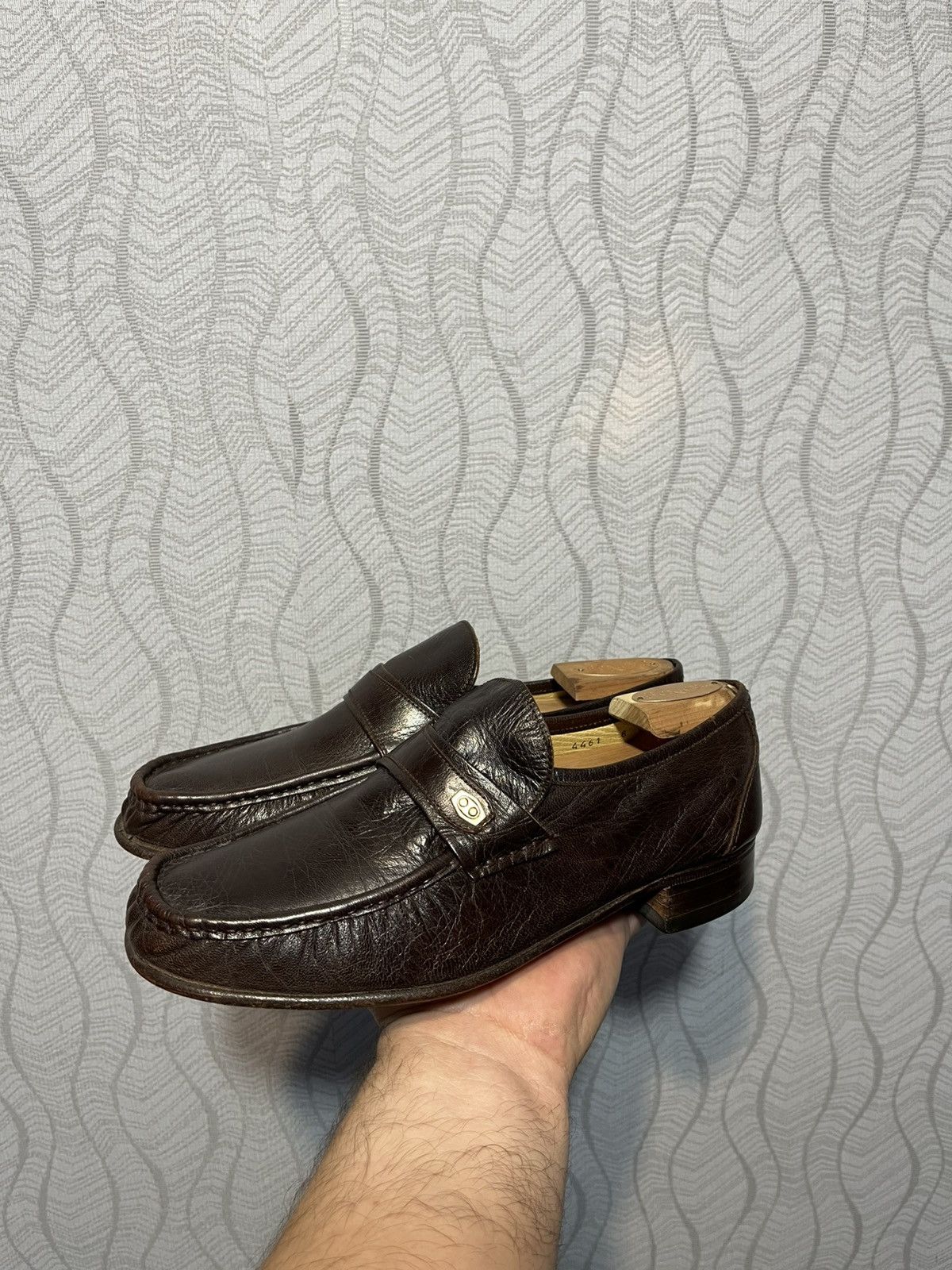 Church's Church’s Vintage Men’s Brown Leather Loafers Size US 9 Size US 9 / EU 42 - 2 Thumbnail
