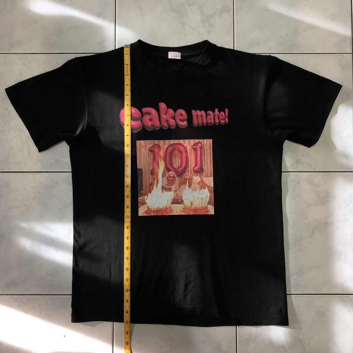 Japanese Brand Cake Mate! Graphic Tshirt Long Lasting Bestie Potrait Size US M / EU 48-50 / 2 - 21 Thumbnail