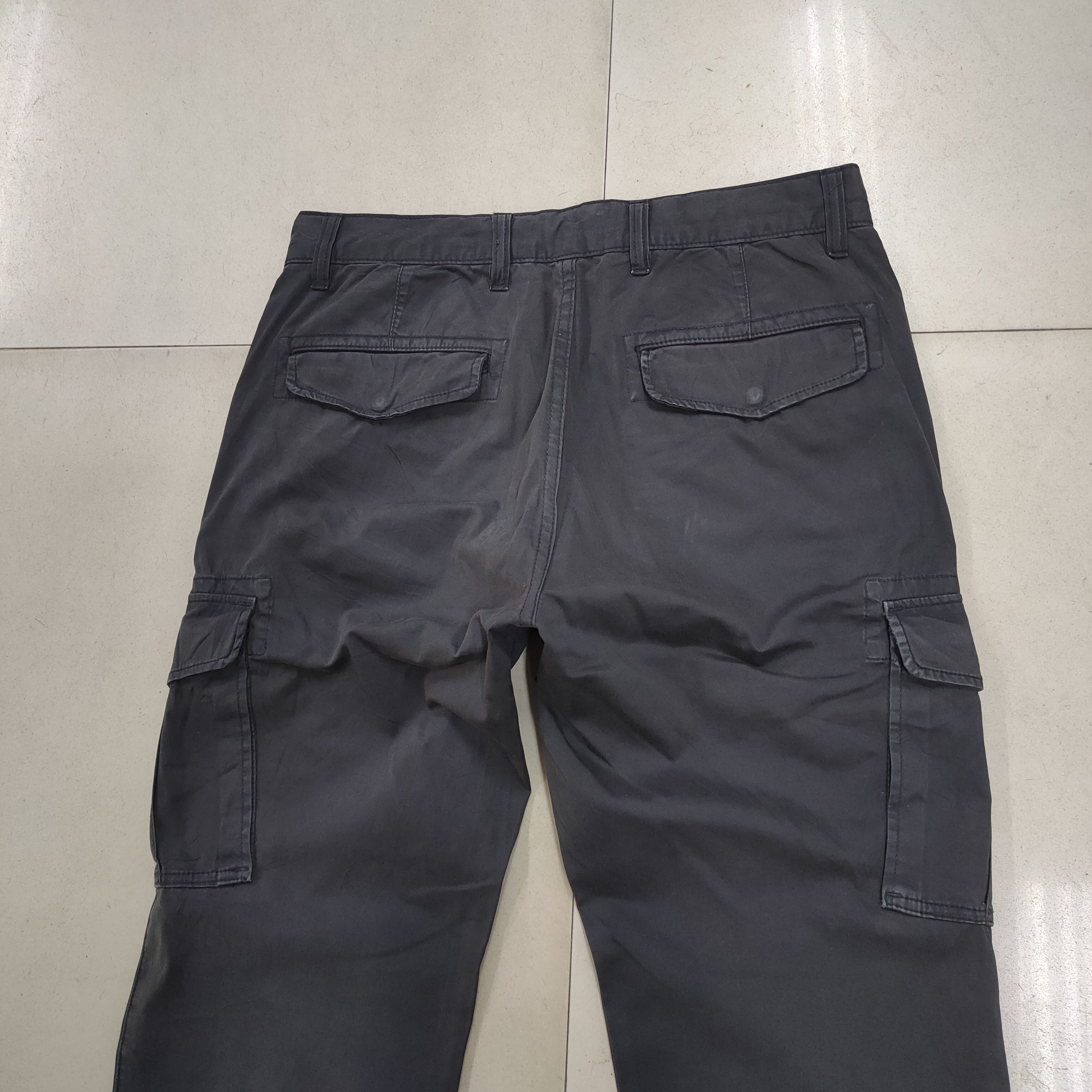 Japanese Brand JAPANESE BRAND BLACK CARGO PANTS Size US 30 / EU 46 - 9 Thumbnail