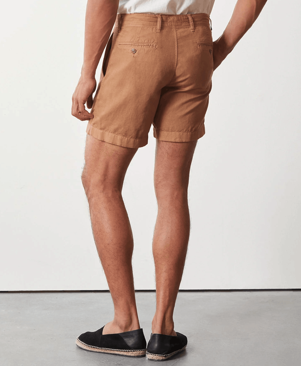 Todd Snyder Todd Snyder 7" Cotton-Linen Hudson Short COPPER $148 33" Size US 33 - 3 Thumbnail
