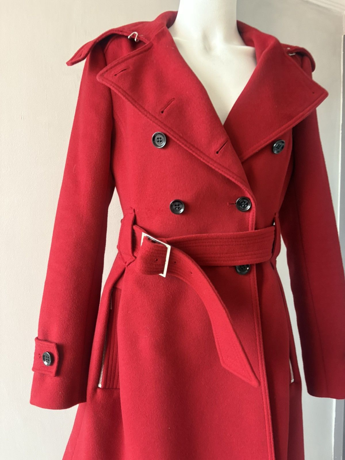 Karen Millen Karen Millen wool coat Size L / US 10 / IT 46 - 6 Thumbnail