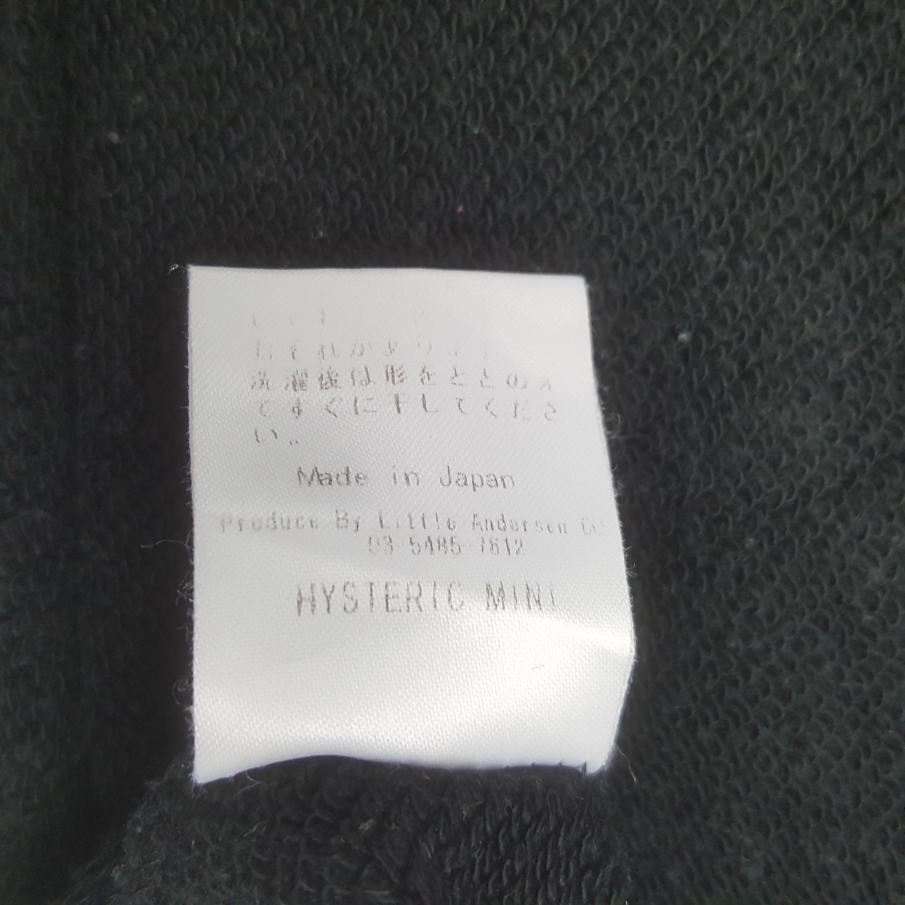 Hysteric Glamour Vintage Hysteric Glamour by Hysteric Mini Sweatshirt Size XS / US 0-2 / IT 36-38 - 8 Thumbnail