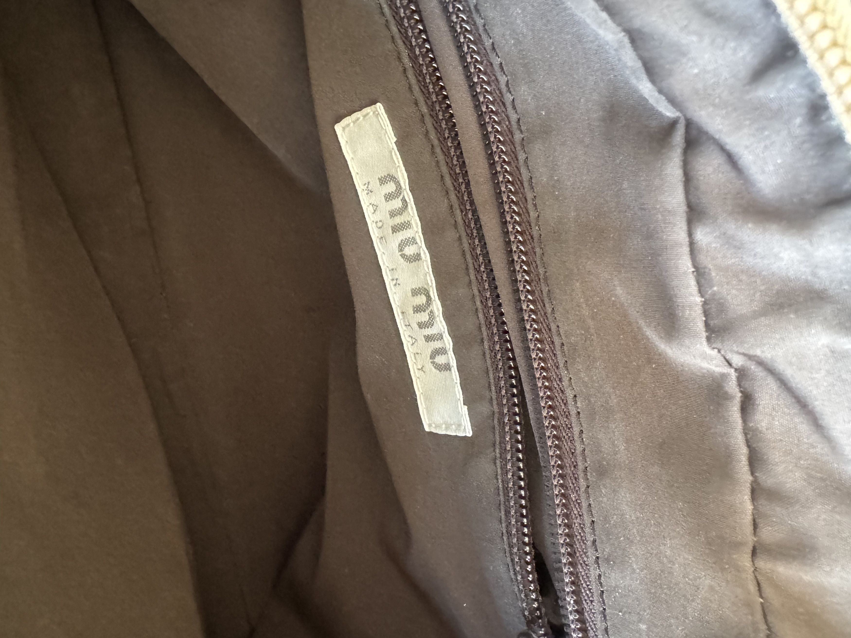 Miu Miu miu miu fall/winter 2000 canvas handbag Size ONE SIZE - 4 Thumbnail