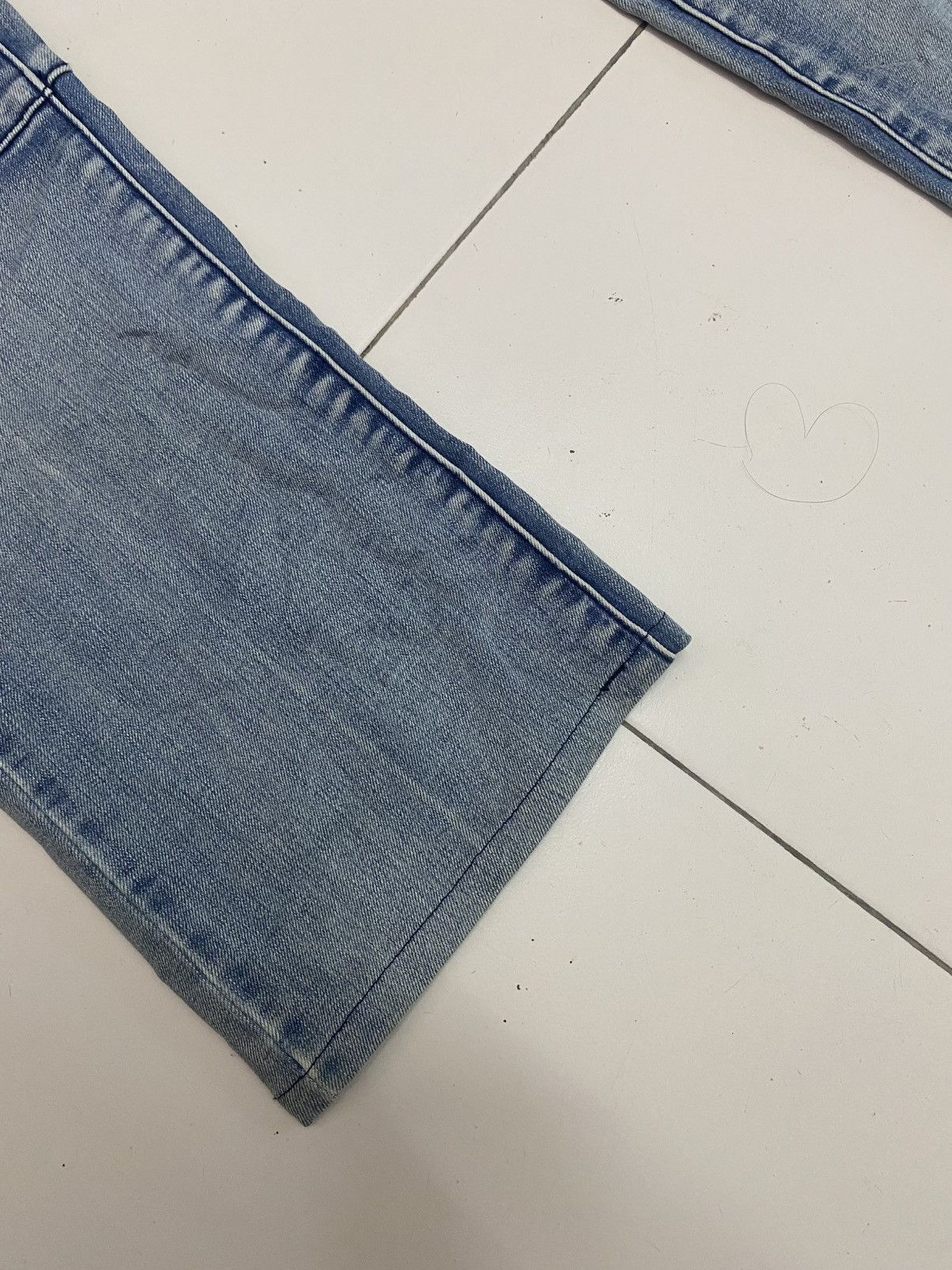 Balmain Men's Balmain Biker Denim Jeans . Hard To Find Style. Size US 39 - 3 Thumbnail