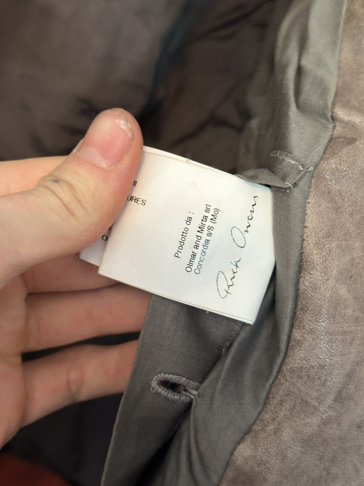 Rick Owens Rick owens archive | cropped horned shoulders leather jacket Size L / US 10 / IT 46 - 10 Thumbnail