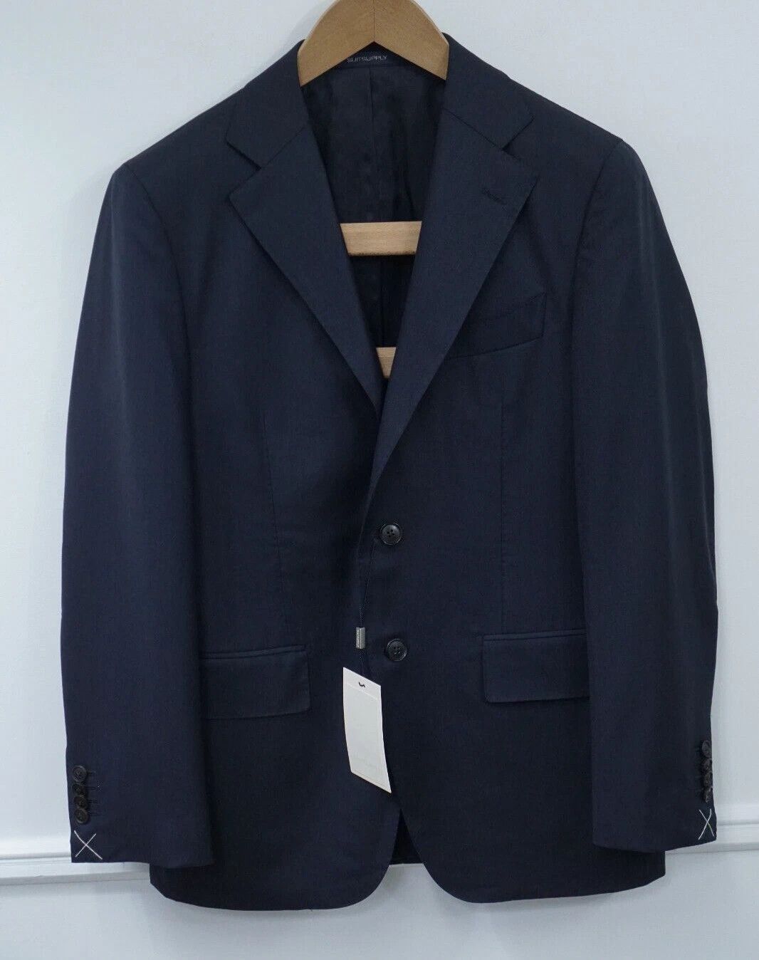 Suitsupply Men Suitsupply Blazer La Spalla Navy Blue Wool S150 UK/US40 Size 40R - 1 Thumbnail