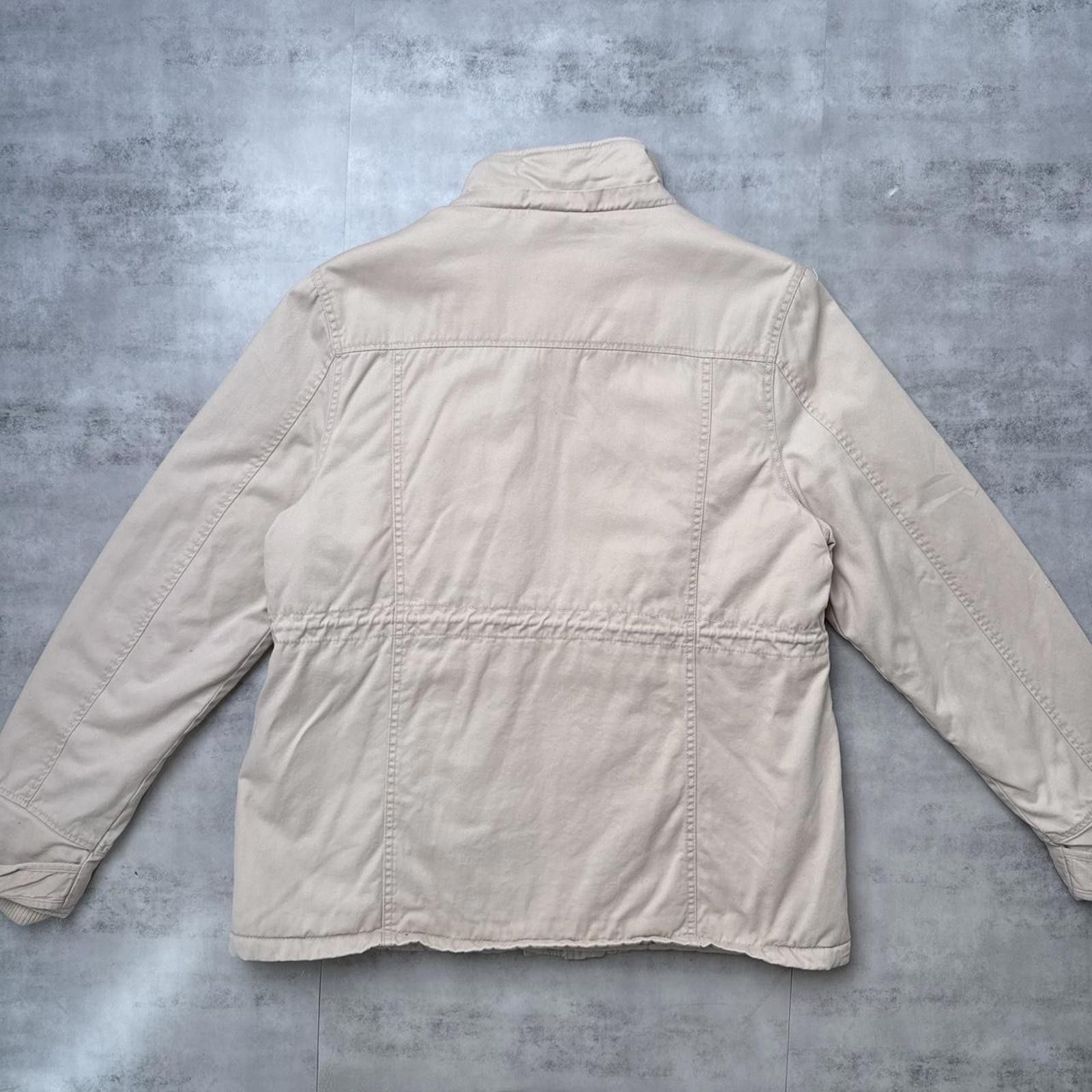 Aeropostale Y2K Aeropostale Beige 00s Lined Zip Up Utility Jacket Size US XL / EU 56 / 4 - 5 Thumbnail