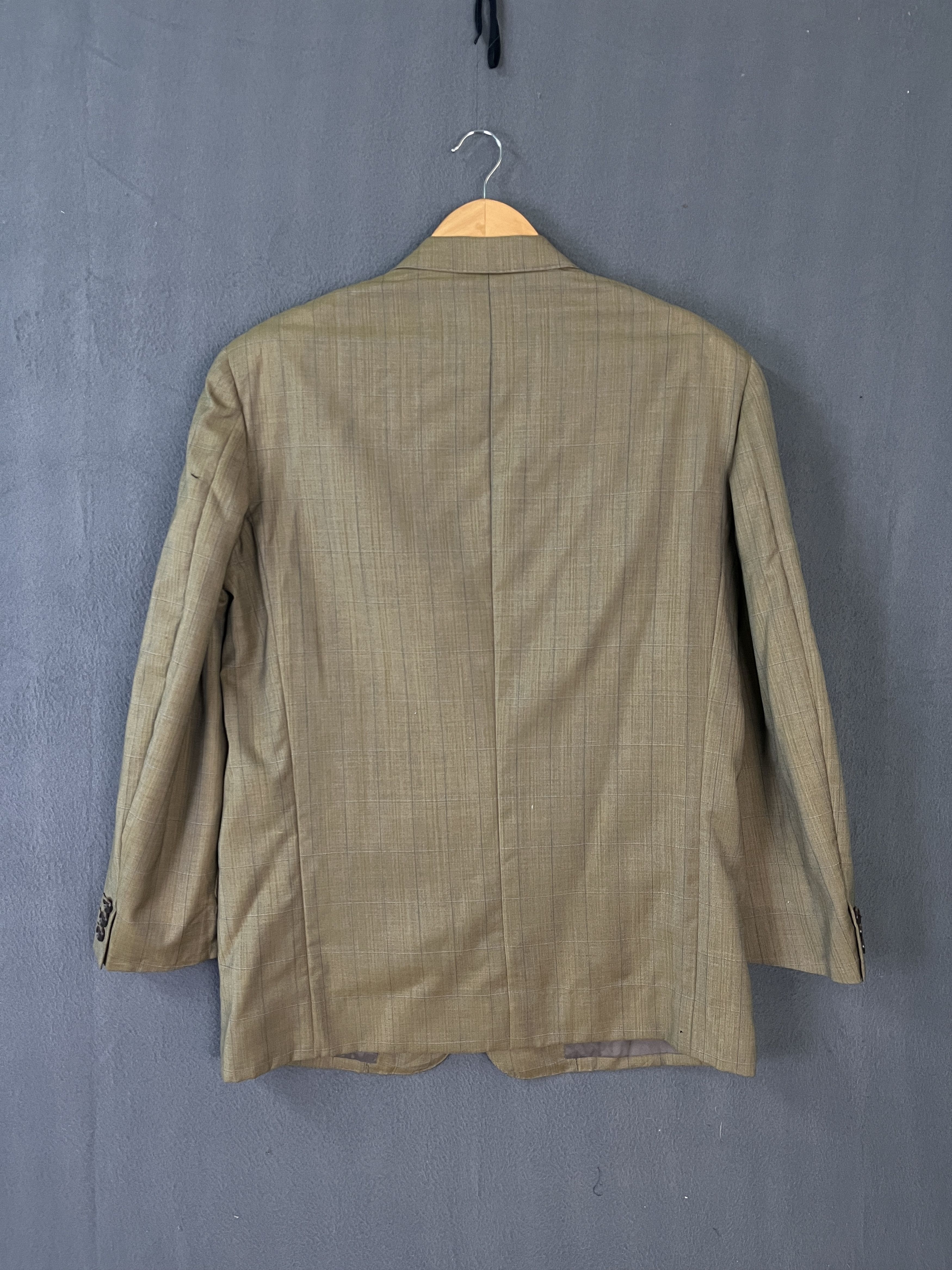 Balenciaga Balenciaga Paris Plaid Blazer Made in Japan Size 42R - 2 Thumbnail