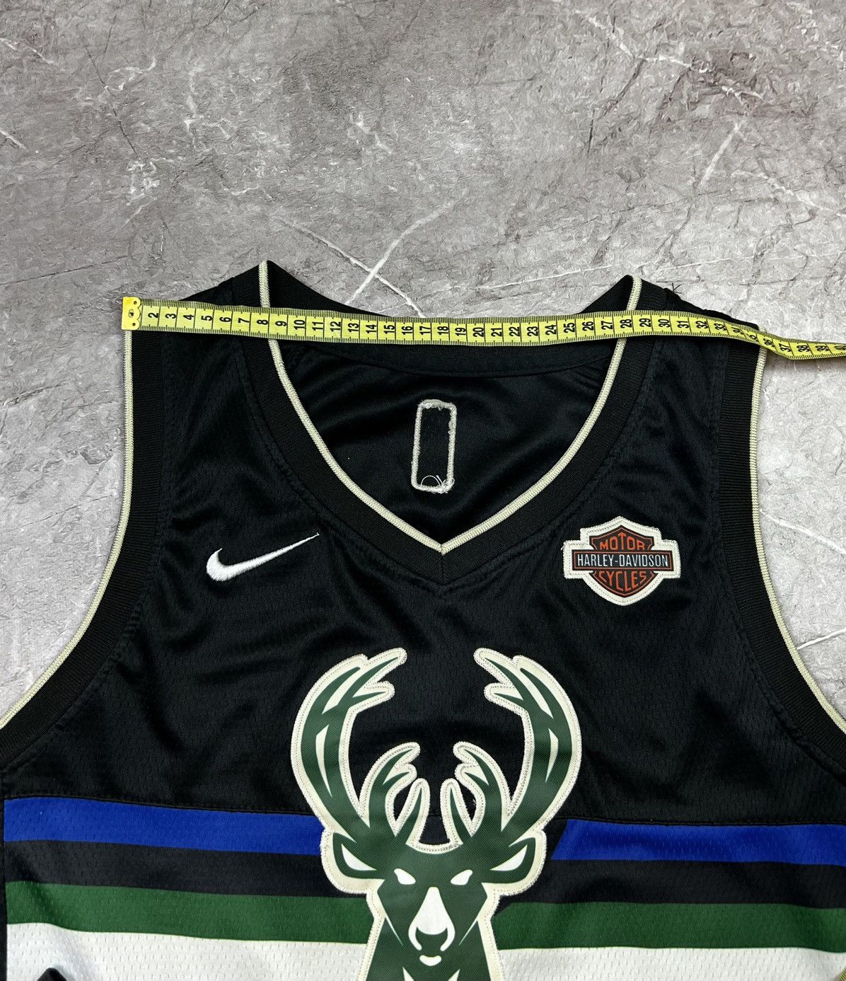 Nike Harley Davidson Nike Giannis Antetokounmpo Black NBA Jersey Size US S / EU 44-46 / 1 - 9 Thumbnail