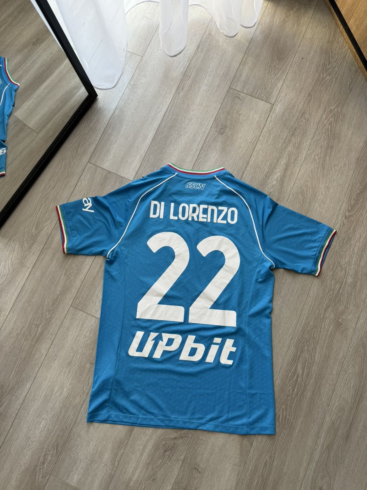 Emporio Armani Emporio Armani Giovanni Di Lorenzo Napoli Jersey (Maradona) Size US L / EU 52-54 / 3 - 8 Thumbnail