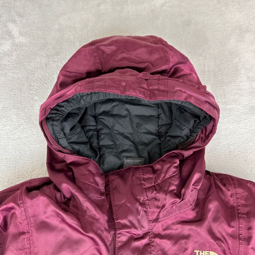 The North Face The North Face Hyvent 550 Wine Puffer Jacket Girls Size L ( Size L / US 10 / IT 46 - 2 Thumbnail