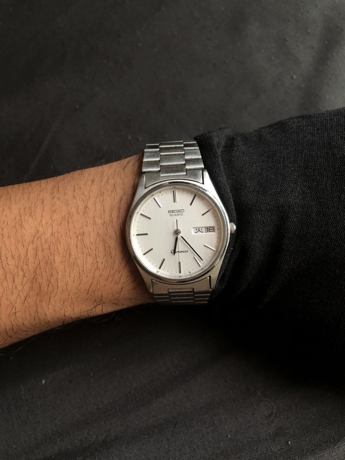 Japanese Brand × Seiko × Vintage Vintage Seiko Chronos Kanji Day Quartz Japan Size ONE SIZE - 2 Thumbnail