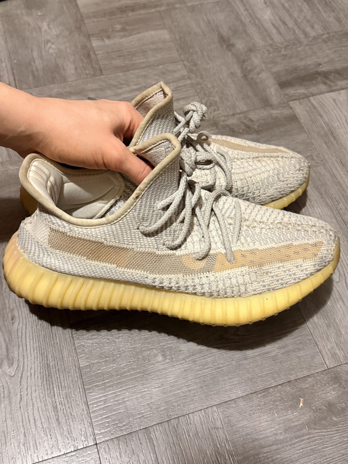 Yeezy adidas Yeezy Boost 350 V2 Natural Size US 6.5 / EU 39-40 - 1 Thumbnail