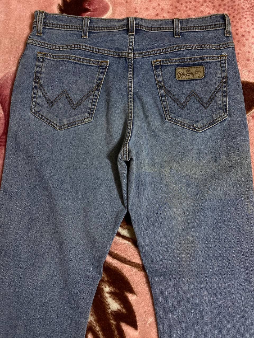 Wrangler Vintage Y2K Wrangler Baggy Dirty Mud Washed Ripped Jeans Size US 38 / EU 54 - 14 Thumbnail