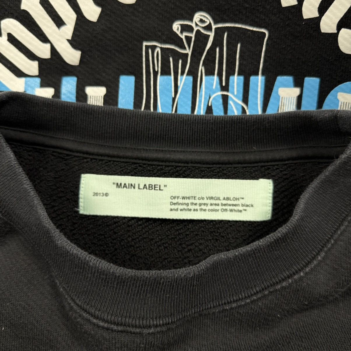 Off-White Off-White SS19 Impressionist Virgil Abloh Slim Crewneck Size US M / EU 48-50 / 2 - 5 Thumbnail