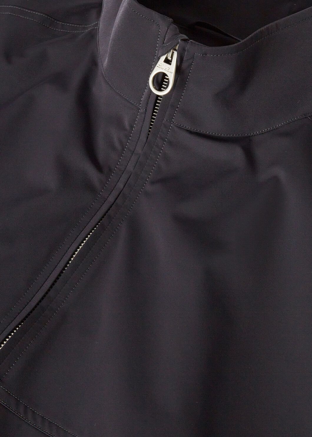 Loro Piana o1w1db10725 FAO4840 Keit Bomber Jacket in Navy Blue Size US L / EU 52-54 / 3 - 7 Thumbnail
