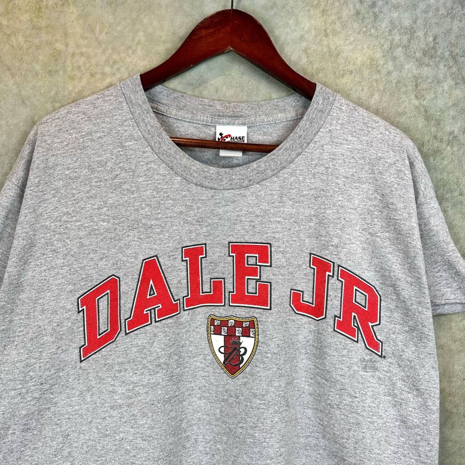 NASCAR × Vintage Vintage Y2K Nascar Dale Earnhardt Jr Cropped T Shirt Sz L Size L / US 10 / IT 46 - 4 Thumbnail