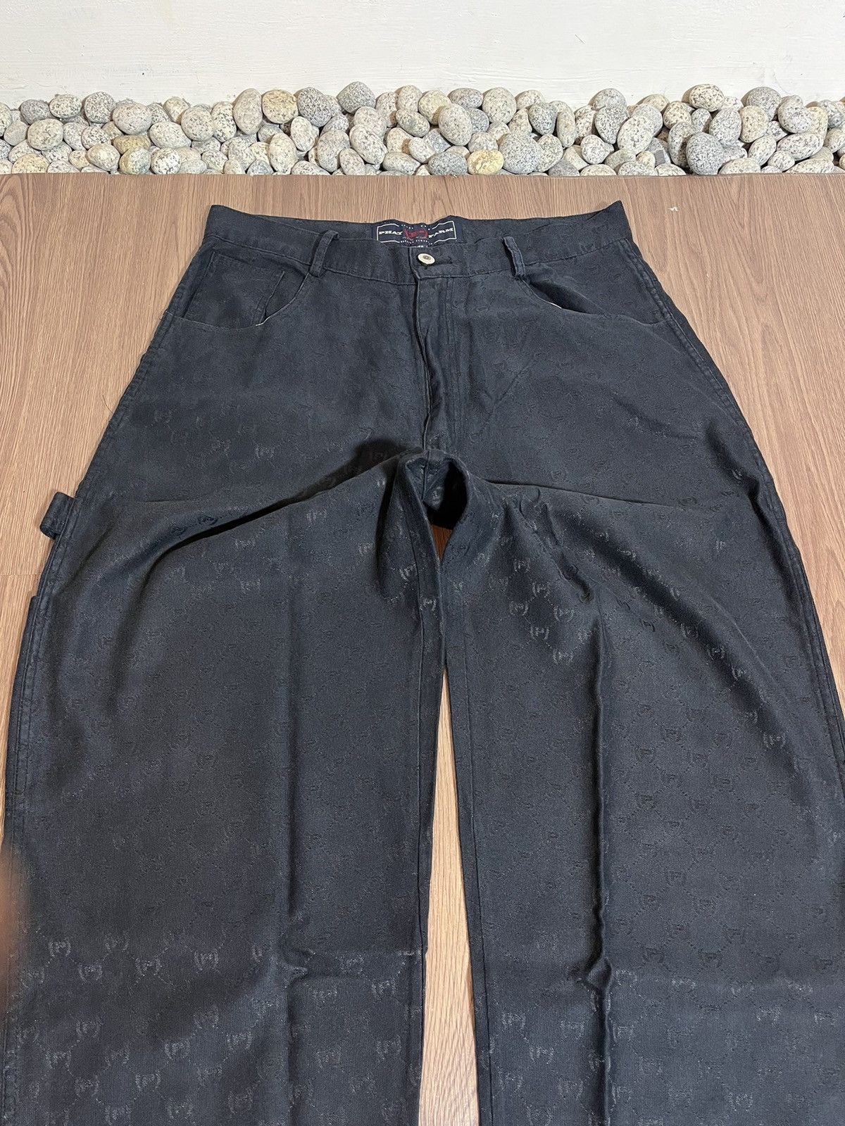 Phat Farm Phat farm monogram baggy carpenter pant Size US 34 / EU 50 - 3 Thumbnail
