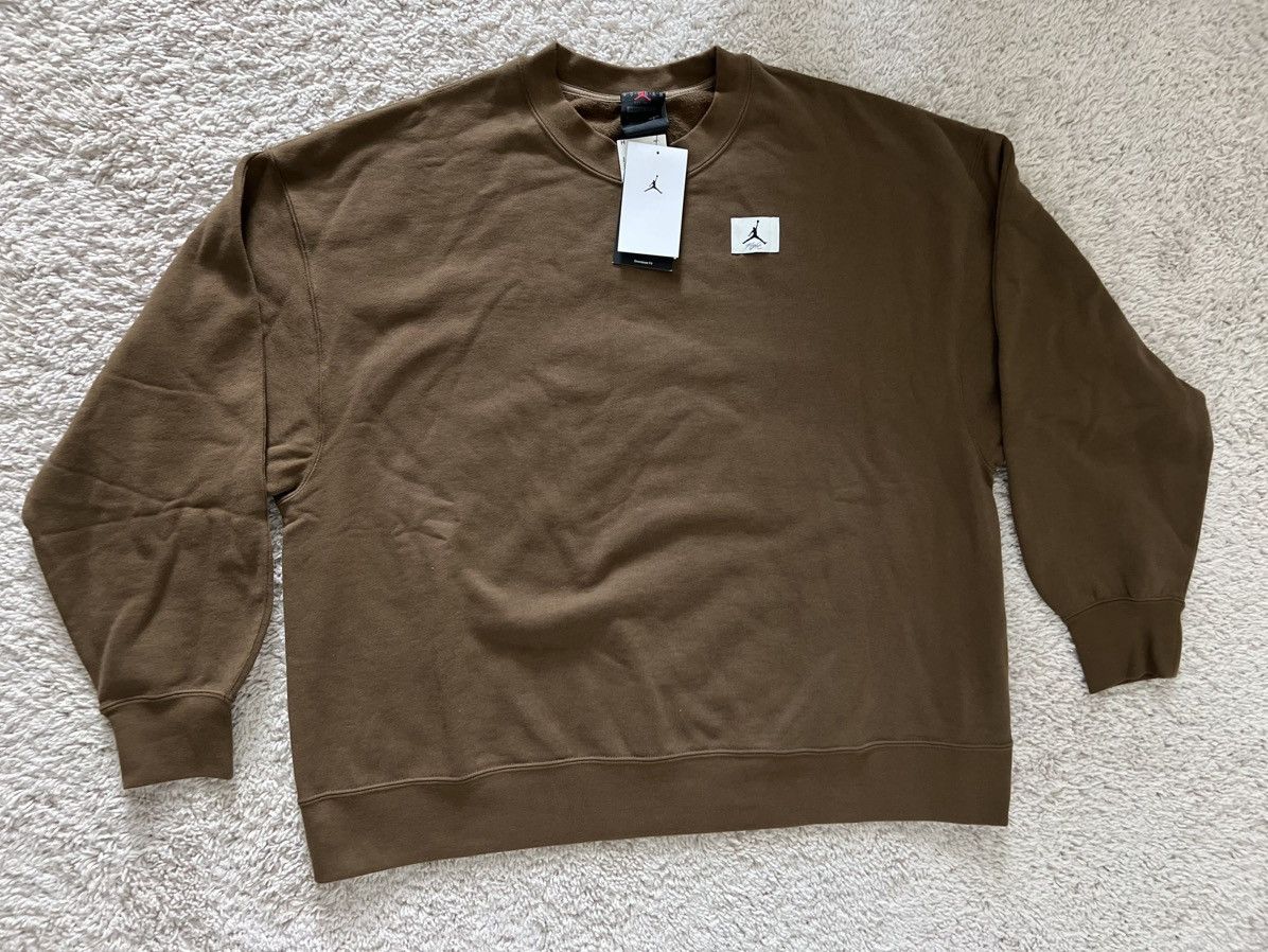 Jordan Brand Nike Air Jordan Flight Women's Fleece Crewneck Sweater Size M / US 6-8 / IT 42-44 - 1 Thumbnail