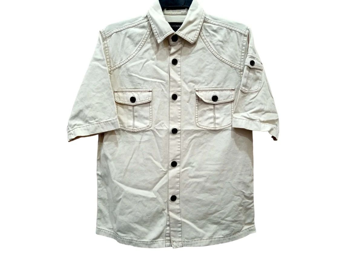 Japanese Brand × Vintage × Yohji Yamamoto Vintage Ined Homme Japanese Designer Yohji Yamamoto Size US S / EU 44-46 / 1 - 1 Thumbnail