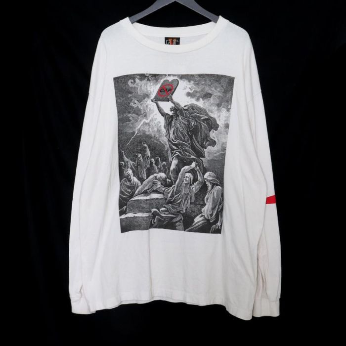 Vlone Saint Michael Vlone L/S Tee | Grailed