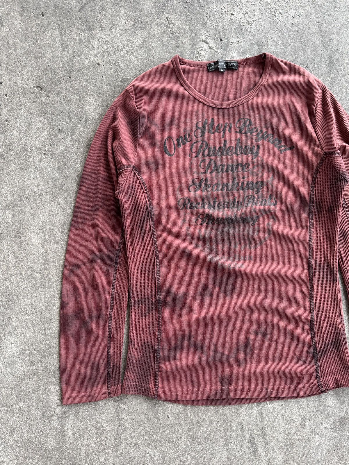 In The Attic In The Attic Tie Dye Gothic Punk Longsleeve Size S / US 4 / IT 40 - 3 Thumbnail