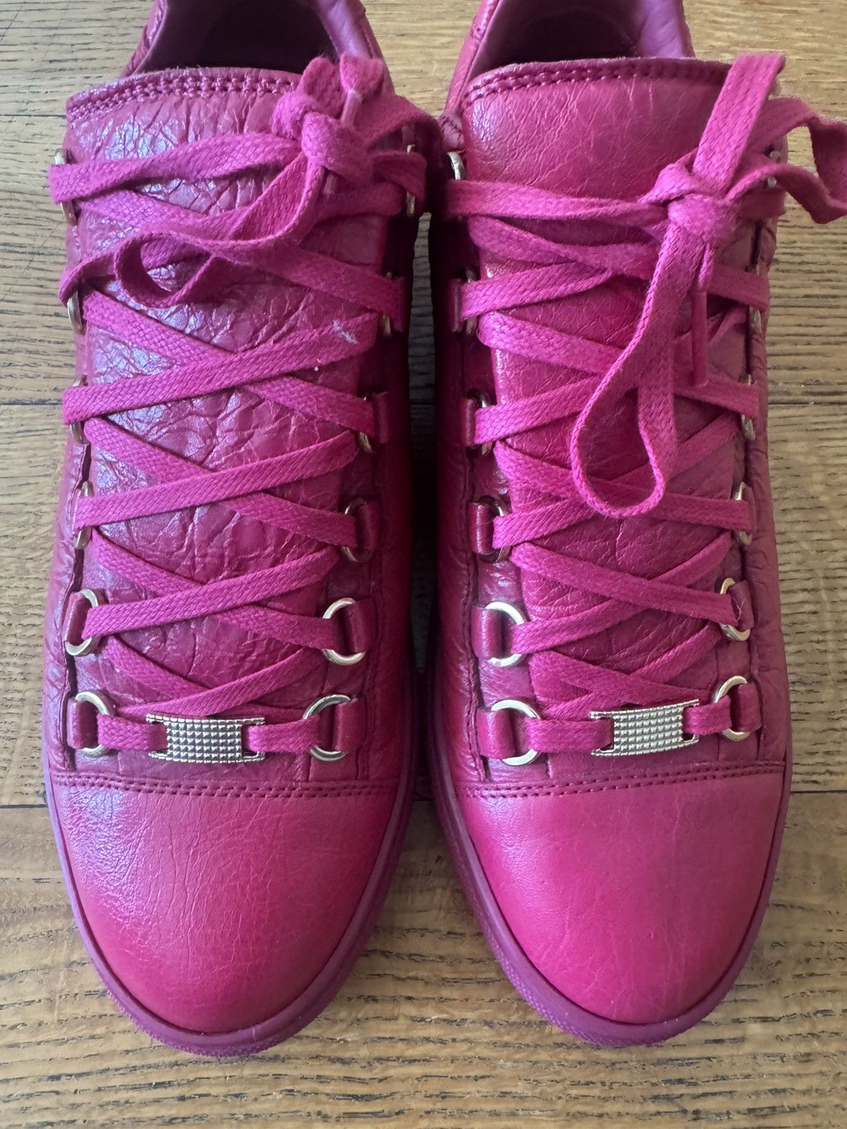 Balenciaga balenciaga arena low pink Size US 7.5 / EU 40-41 - 2 Thumbnail