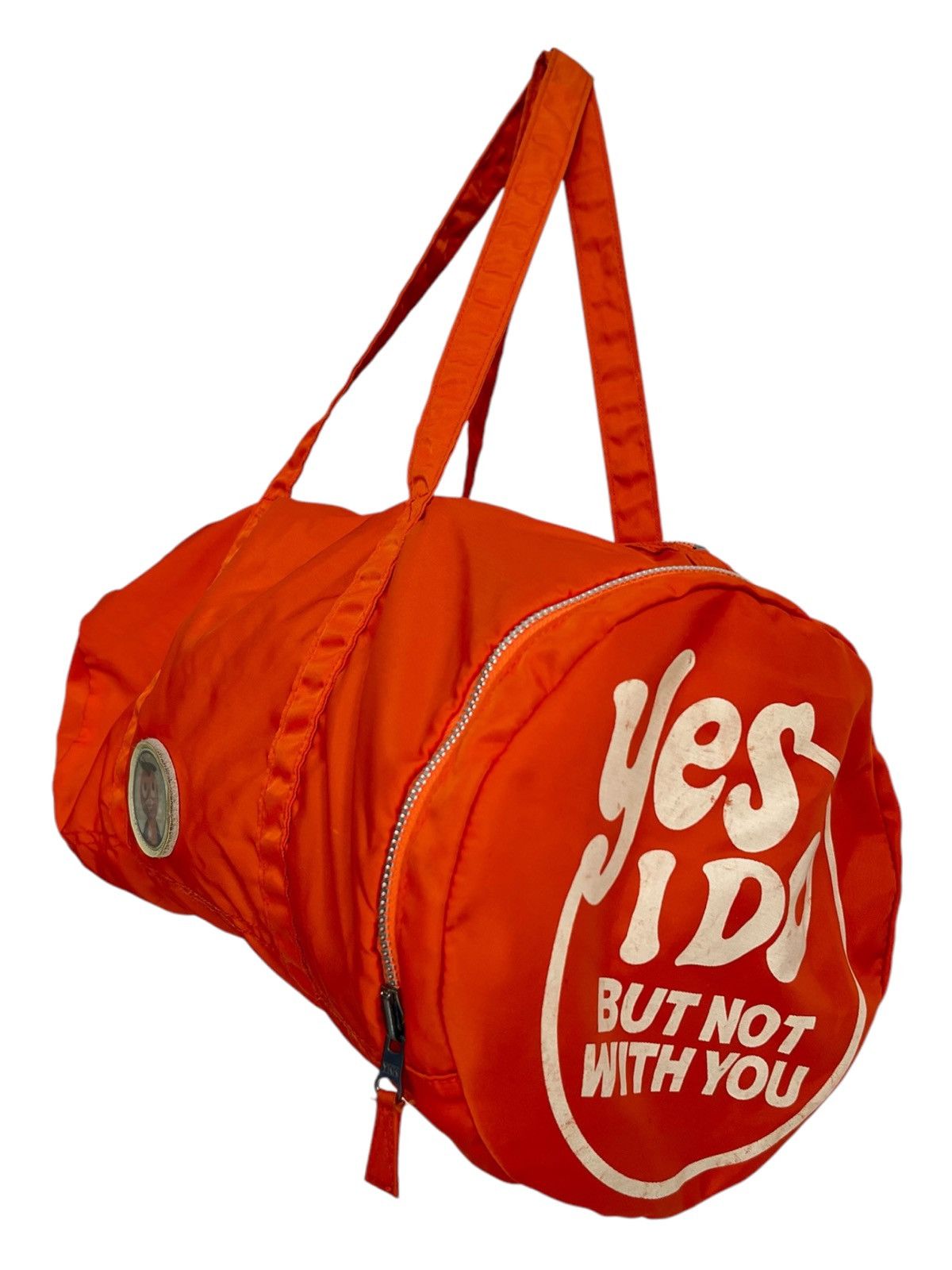 Hysteric Glamour 1990s Hysteric Glamour "Yes I Do" Packable Duffle Tanker Bag Size ONE SIZE - 1 Thumbnail