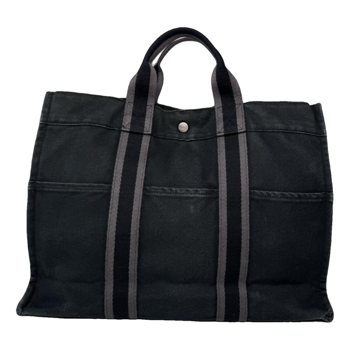 Other Hermès Black Cotton Handbag Size ONE SIZE - 1 Thumbnail