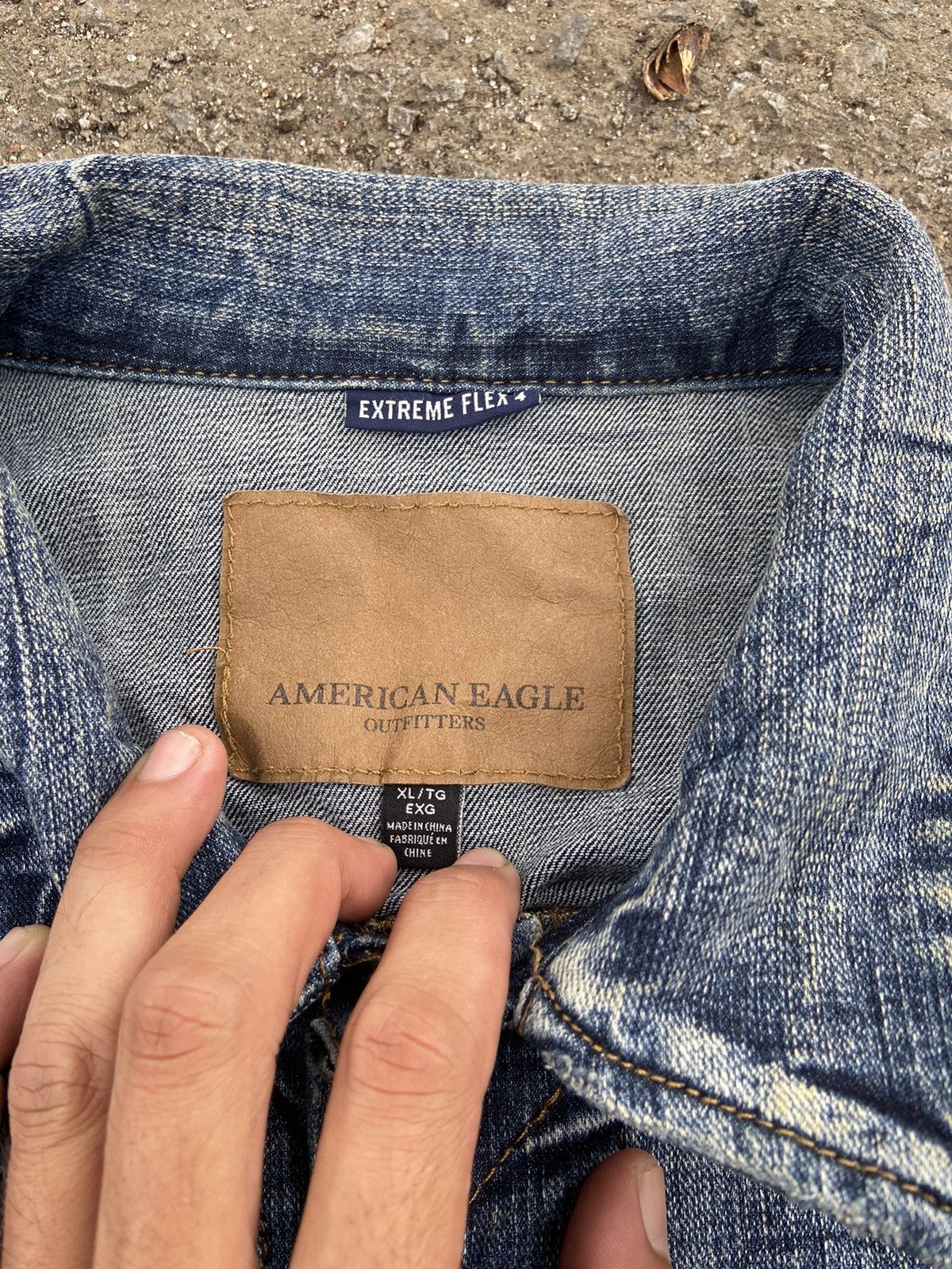 Undercover Distressed Denim jacket jeans Size US XL / EU 56 / 4 - 3 Thumbnail