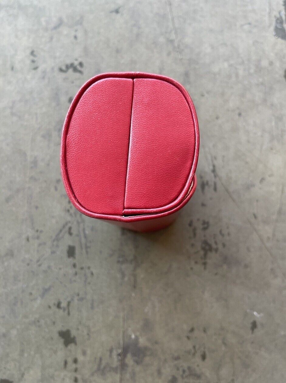 Valentino Valentino Garavani Red Hard Sunglass Case Magnetic Leather Size ONE SIZE - 3 Thumbnail