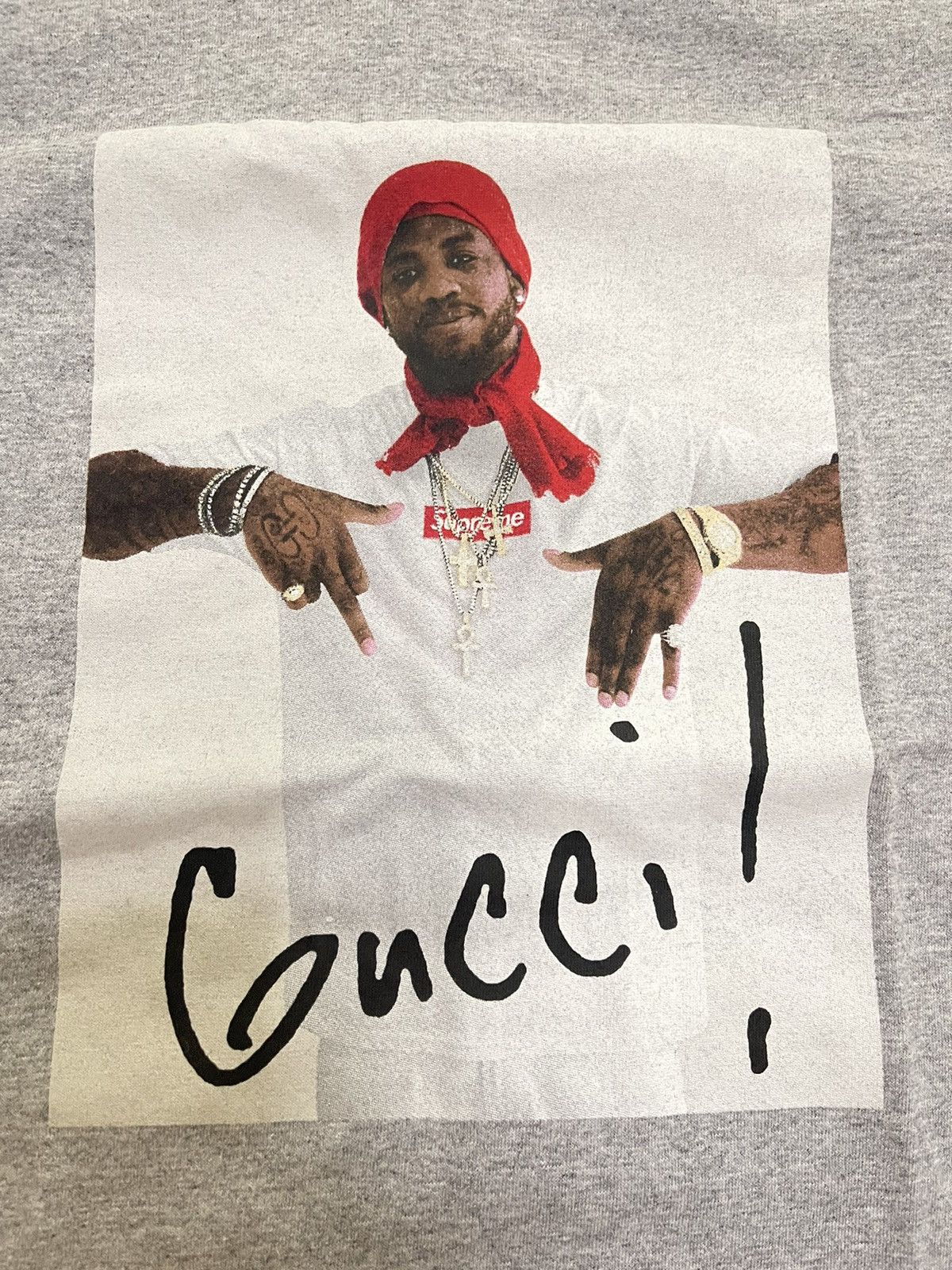 Supreme Supreme Gucci mane photo tee Size US S / EU 44-46 / 1 - 3 Thumbnail