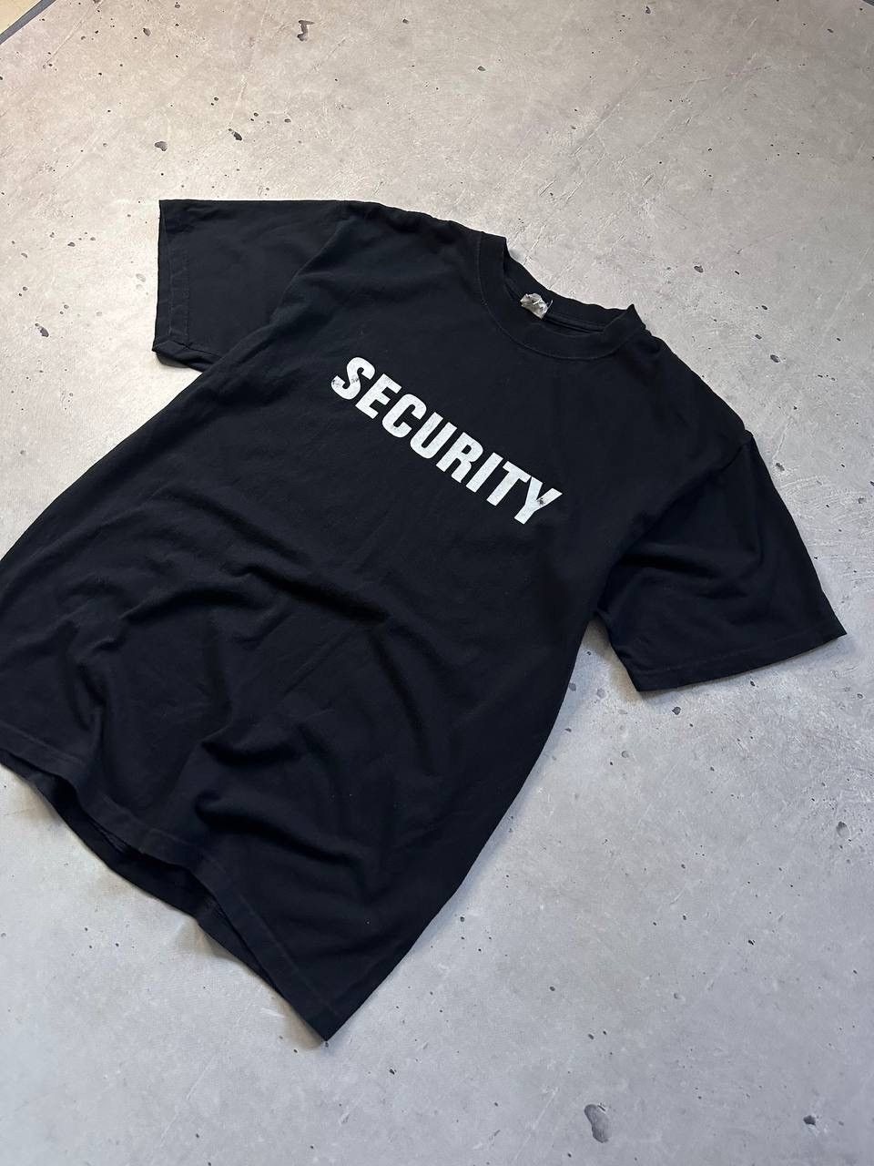 Band Tees × Vintage Anvil SECURITY Vintage Rare Tee 2/LOGO Y2K SK8 Avant Garde Size US L / EU 52-54 / 3 - 2 Thumbnail