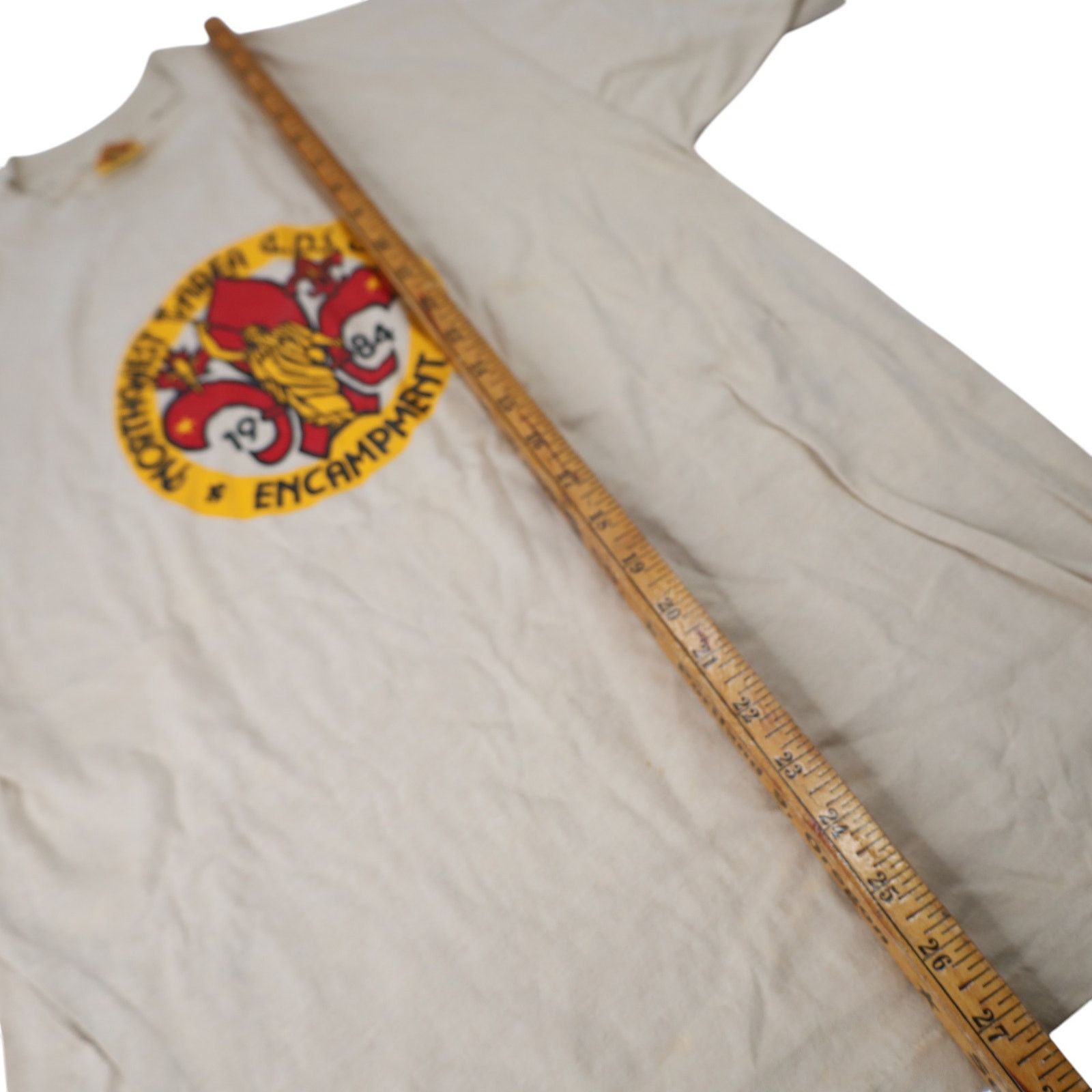 Vintage Vintage 1984 Northwest LDS Scouts Encampment Graphic T Shirt Size US XL / EU 56 / 4 - 9 Thumbnail
