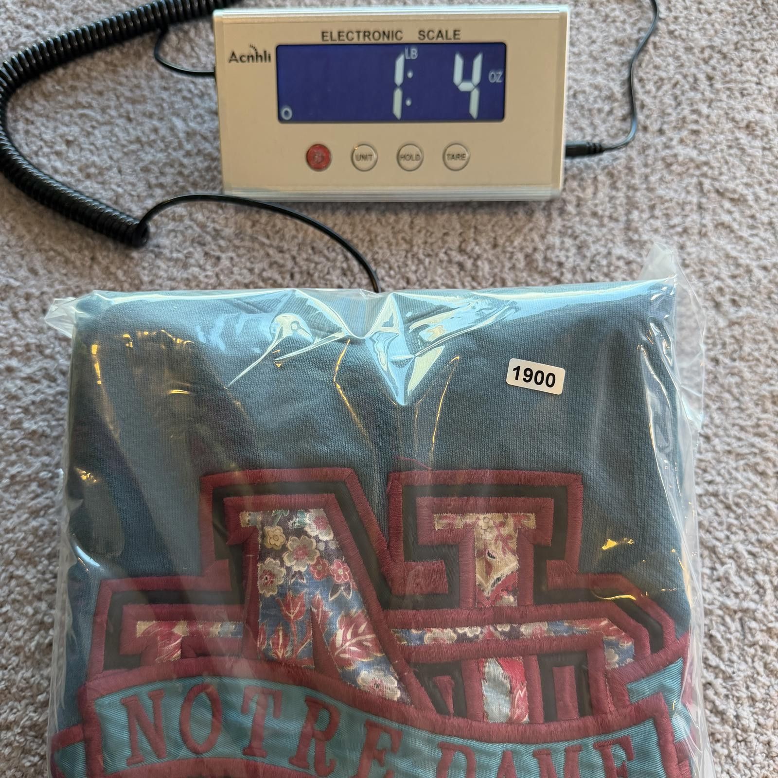 Jansport Vintage Notre Dame Fighting Irish Jansport Crew Sweatshirt Size US L / EU 52-54 / 3 - 7 Thumbnail