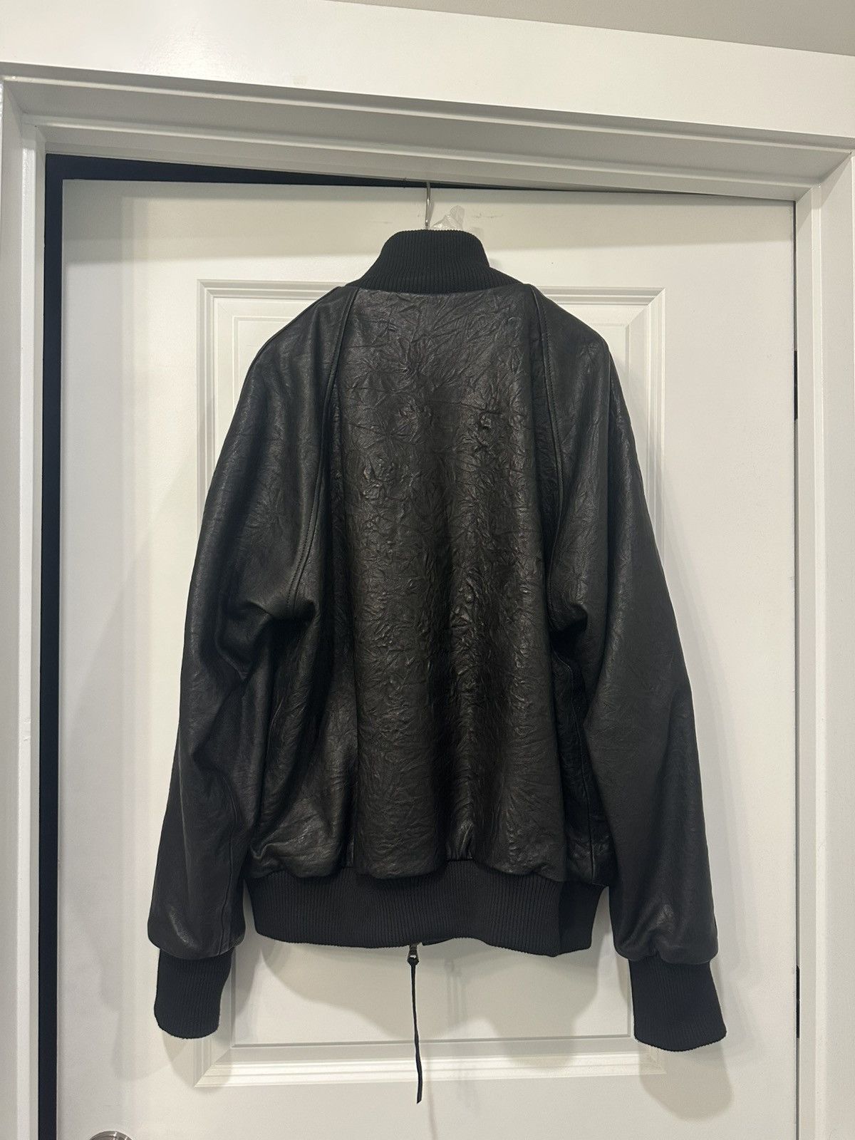 K-Two Studios K-two leather High Neck Track Jacket Size US XL / EU 56 / 4 - 2 Thumbnail