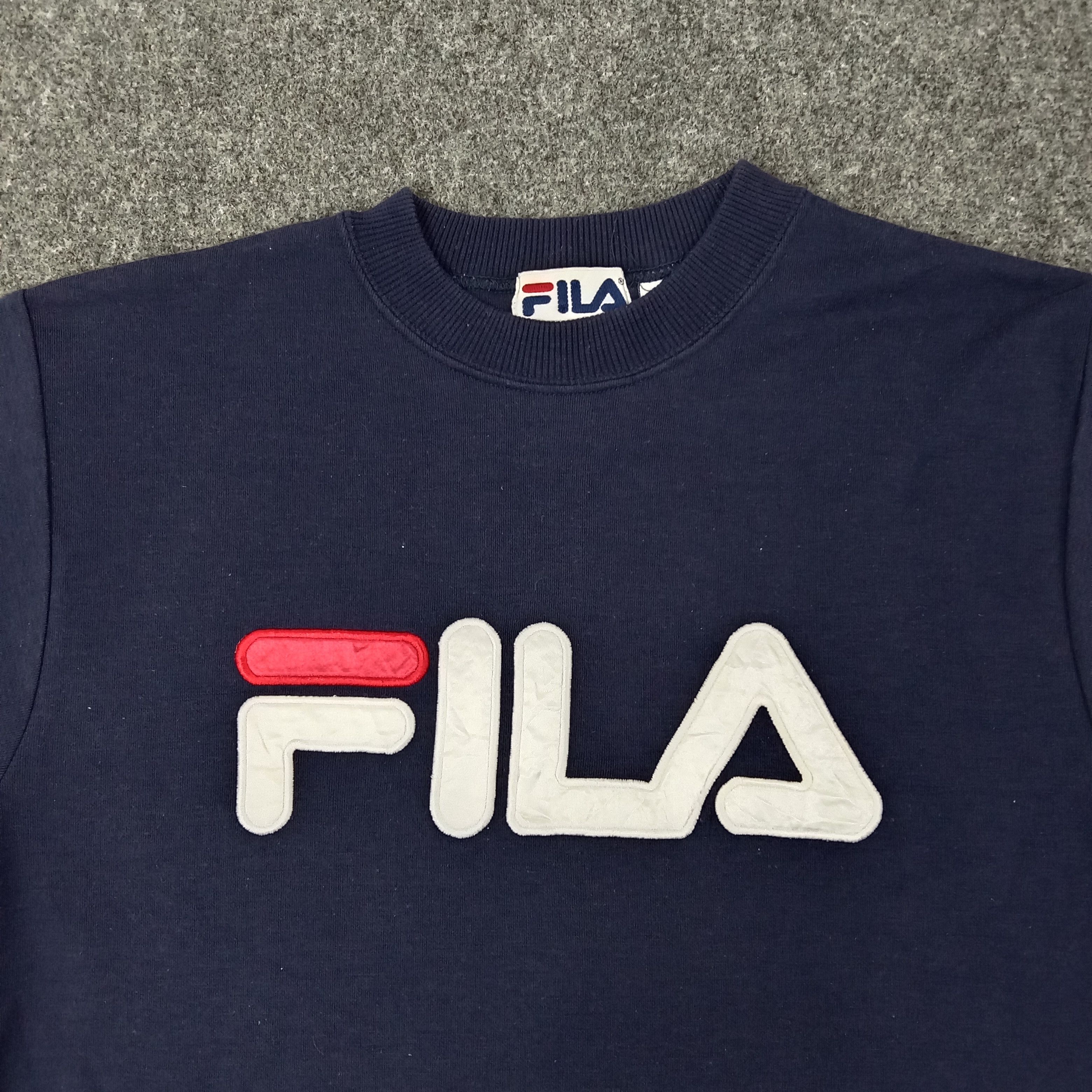 Fila FILA Streetwear Style Logo Tshirt C261N19 Size US M / EU 48-50 / 2 - 2 Thumbnail