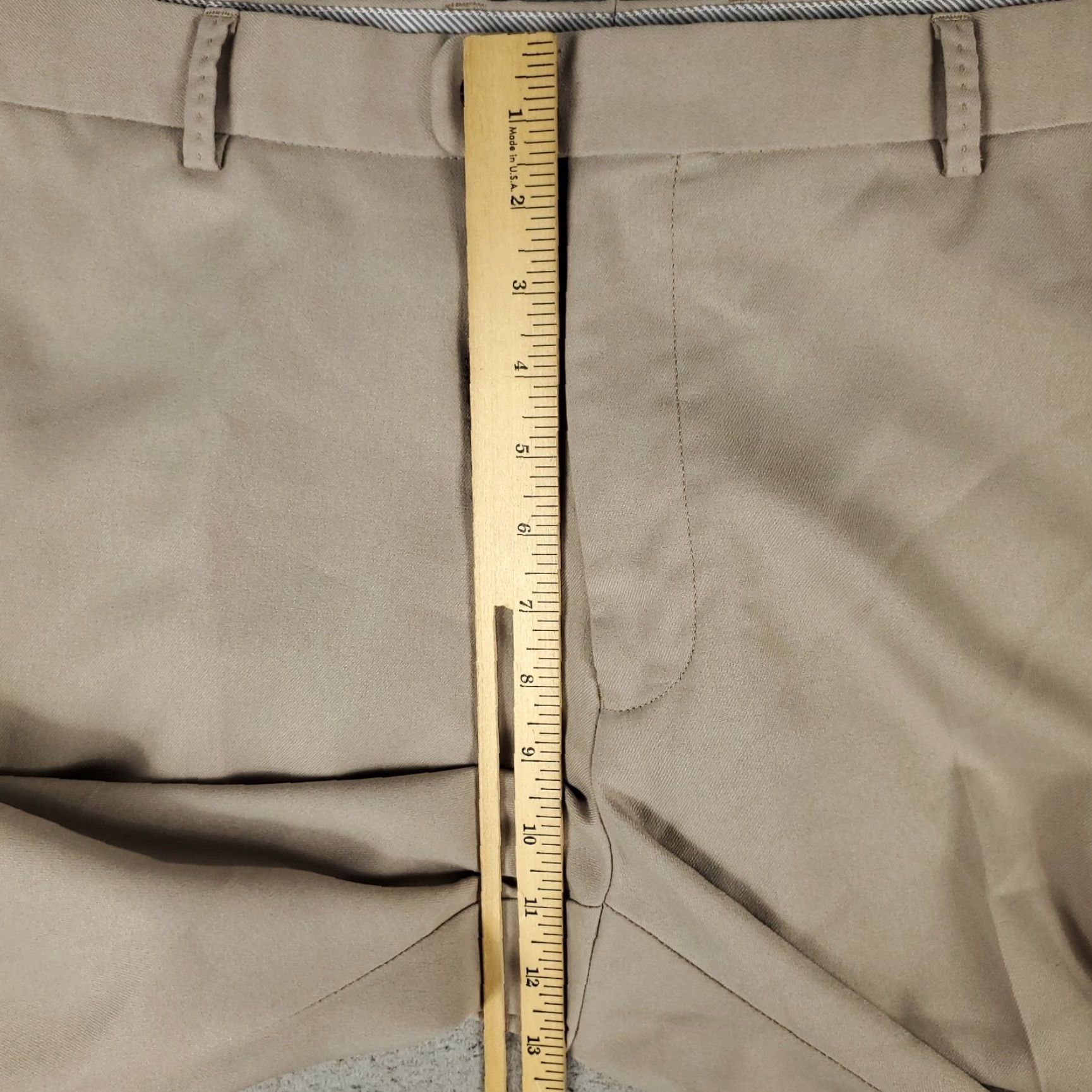 Peter Millar Peter Millar Pants Mens 38x27 Beige Crown Sport Slash Pockets Chino Trousers Size US 38 / EU 54 - 5 Thumbnail