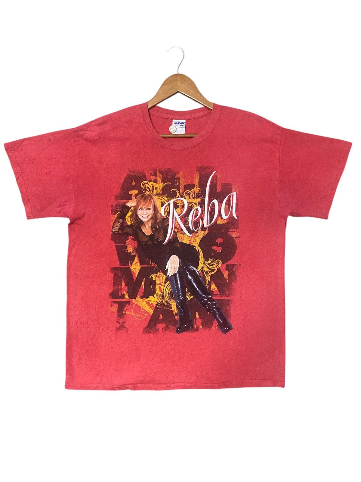 Band Tees × Vintage 💸BINDING OFFER💸VINTAGE REBA SINGER BAND SHIRT TEE💥 Size US L / EU 52-54 / 3 - 1 Thumbnail