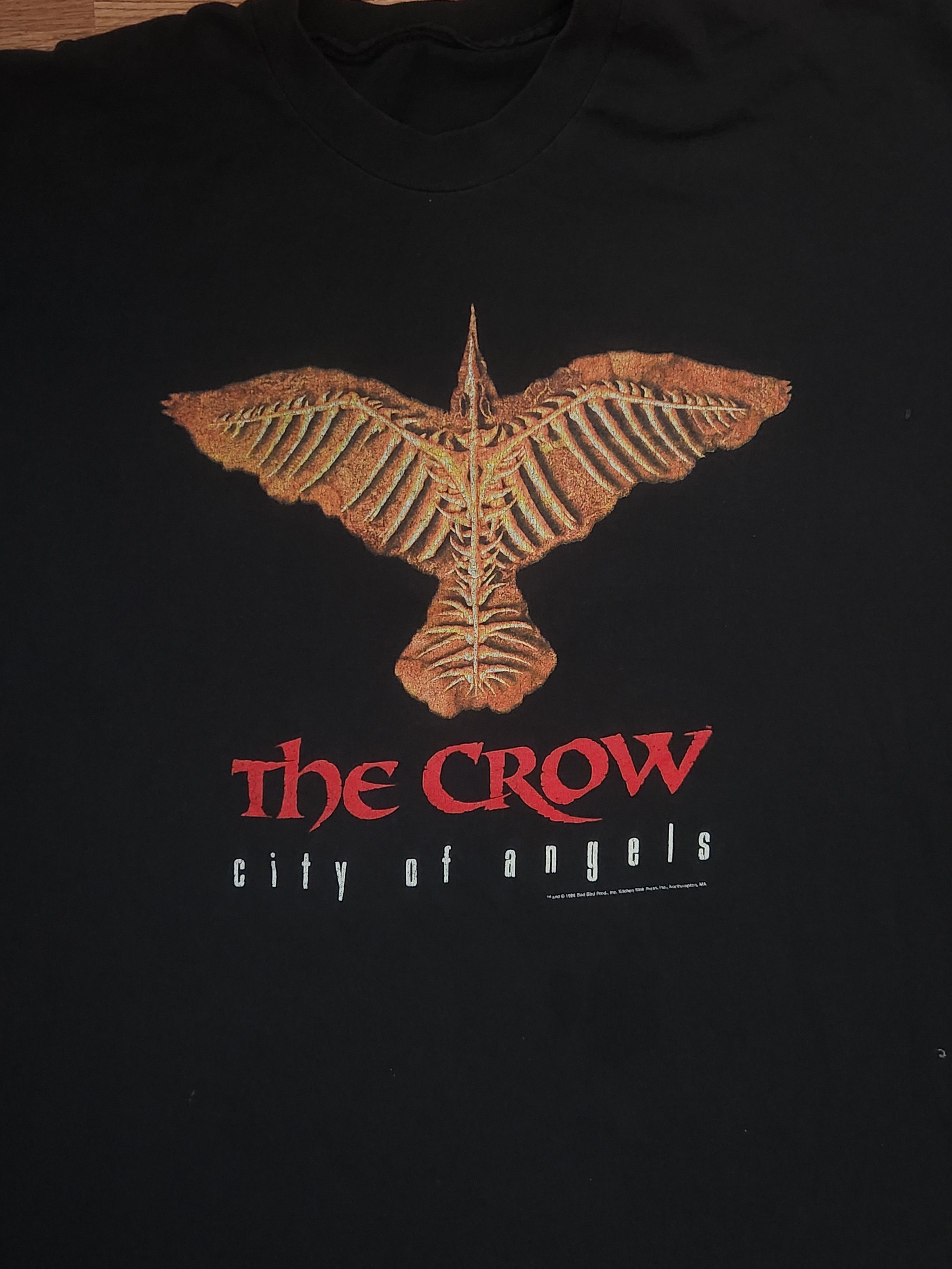Fruit Of The Loom Vintage 1996 The Crow: City of Angels Tee Size US L / EU 52-54 / 3 - 2 Thumbnail