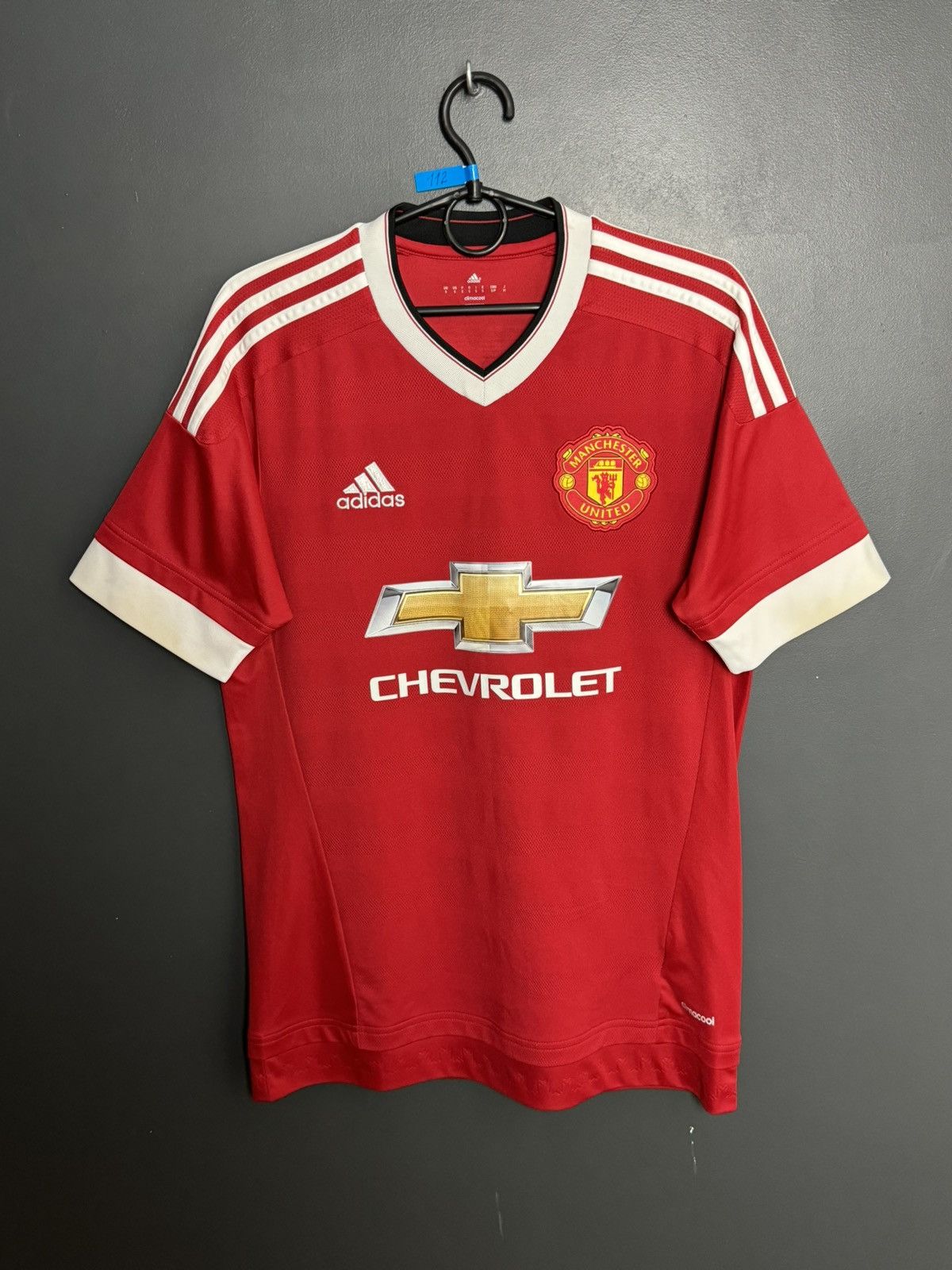 Adidas Manchester United 15/16 Home Darmian Football Jersey Size US S / EU 44-46 / 1 - 2 Thumbnail
