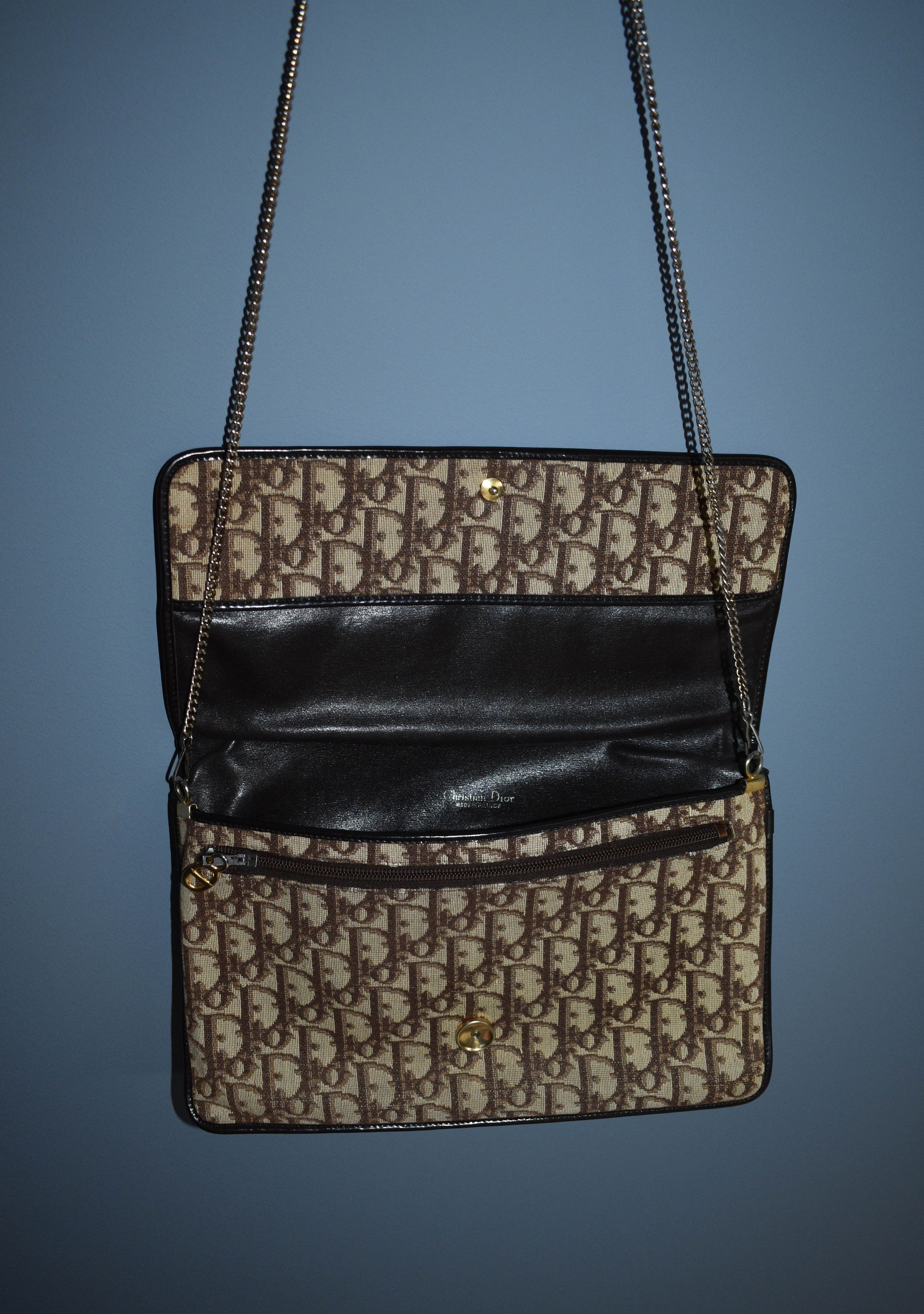 Dior Vintage Dior Monogram Shoulder Bag Size ONE SIZE - 3 Thumbnail