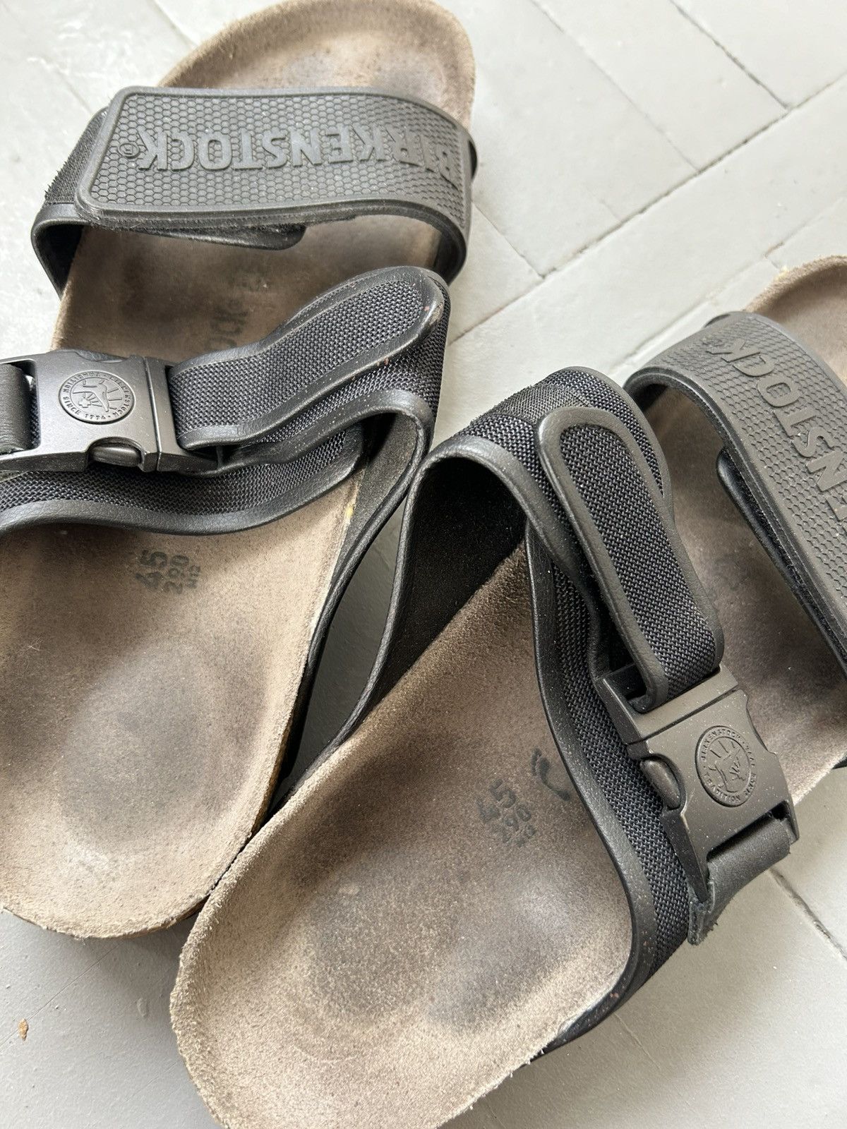 Birkenstock Birkenstock Kyoto suede leather sandals Size US 12 / EU 45 - 4 Thumbnail