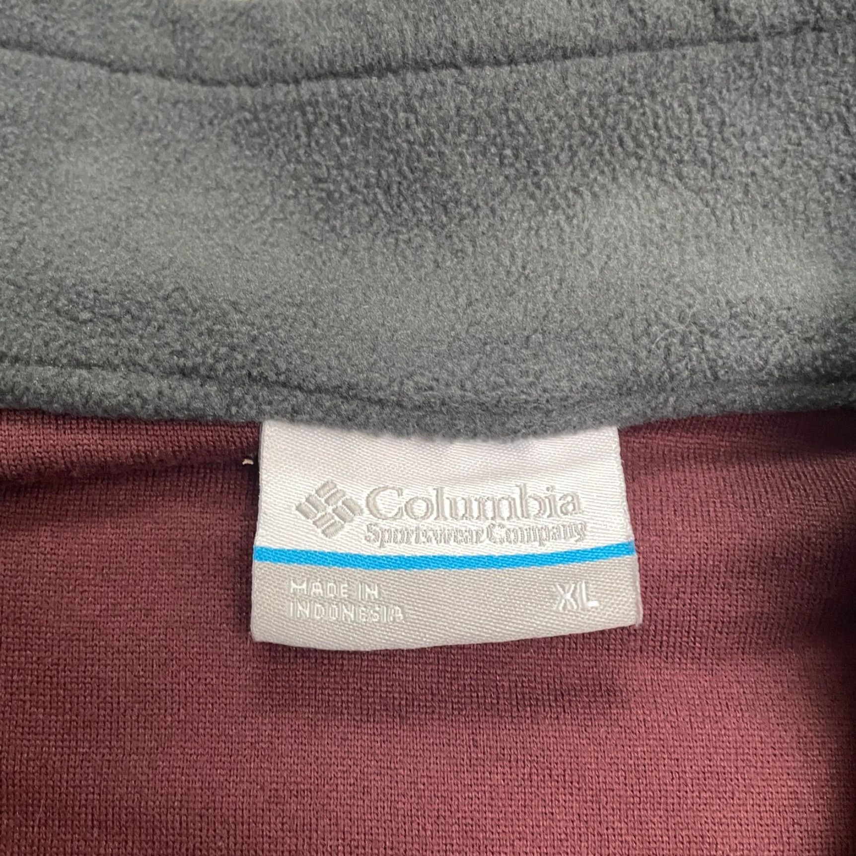 Vintage Columbia Klamath Range Fleece Jacket Men XL Red Gray 1/4 Zip Light-weight Outdoor Size US XL / EU 56 / 4 - 4 Thumbnail
