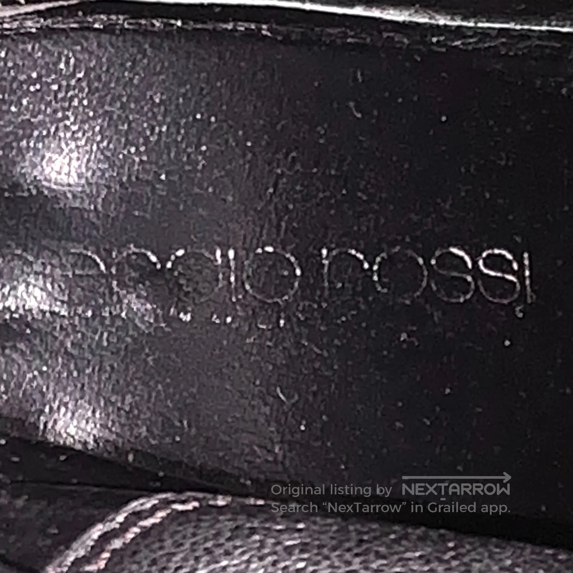 Sergio Rossi Sergio Rossi Black round toe leather buckle design thick h Size US 4.5 / IT 34.5 - 7 Thumbnail
