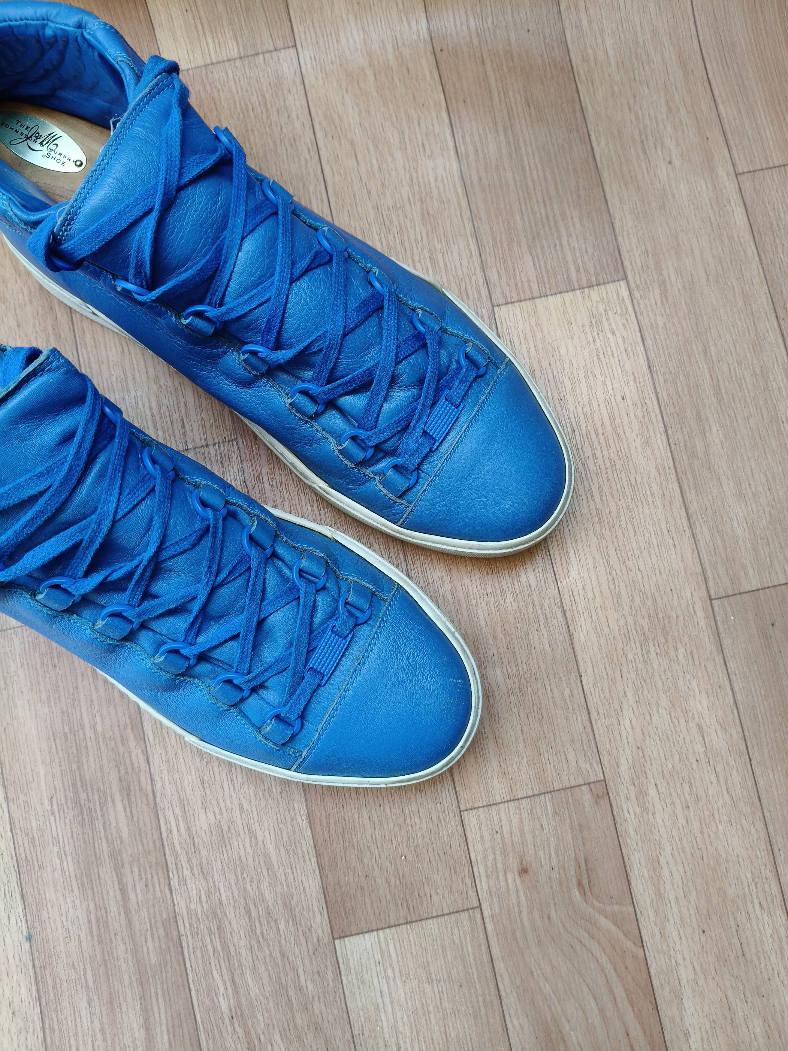 Balenciaga 💎 BALENCIAGA ELECTRIC BLUE ARENA Size US 10 / EU 43 - 11 Thumbnail