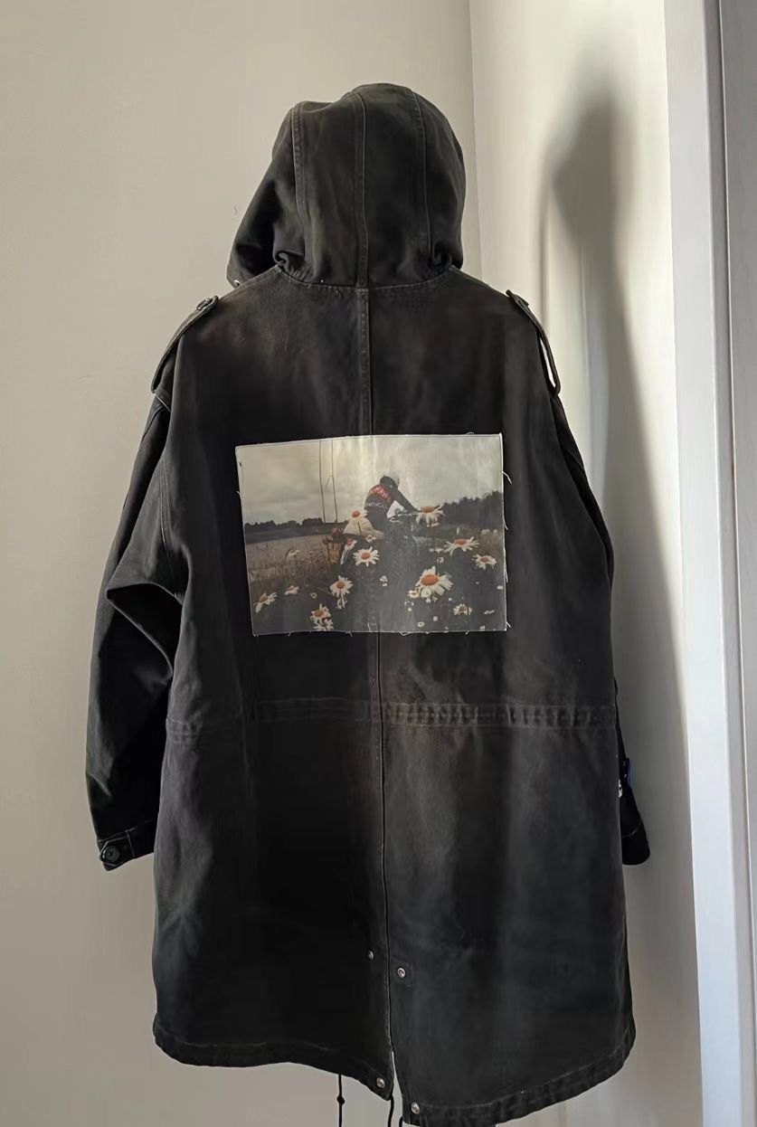 Raf Simons Raf simons 21ss locomotive medal washed to make