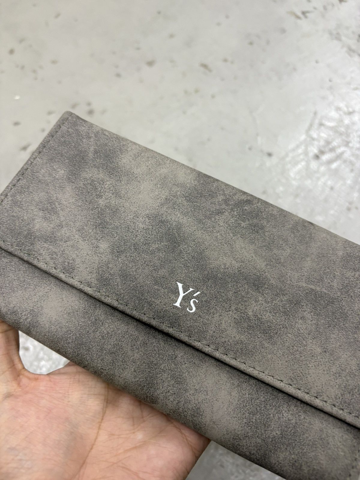 Yohji Yamamoto Zip Leather Wallet Size ONE SIZE - 3 Thumbnail