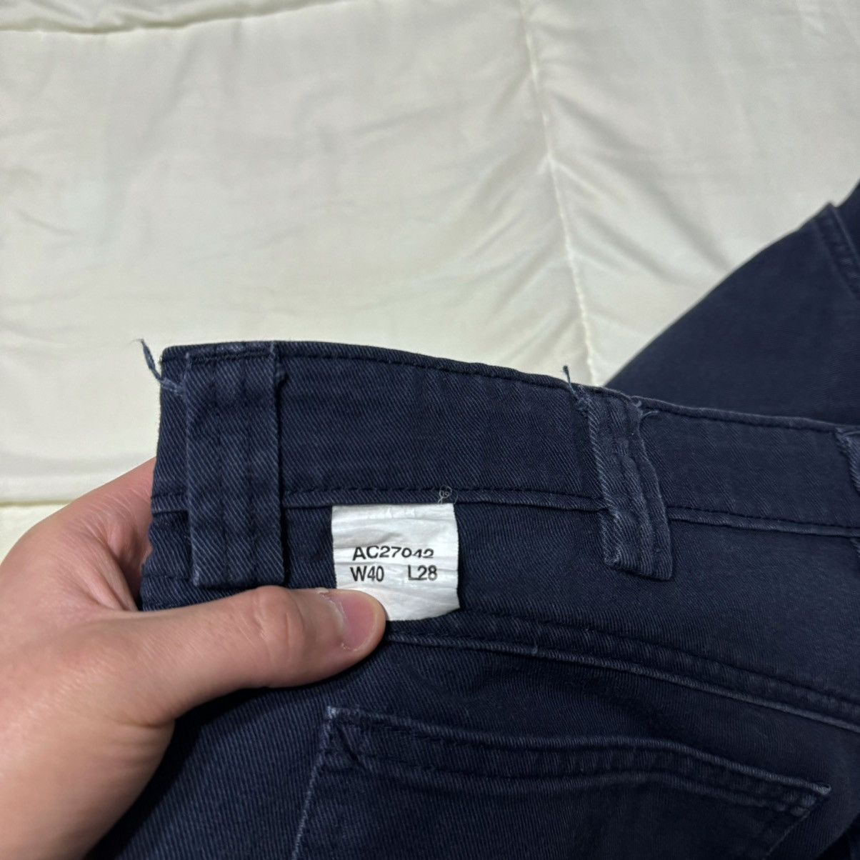 Vintage Vintage Navy Blue Cargo Pants Cargos Size US 40 / EU 56 - 10 Thumbnail