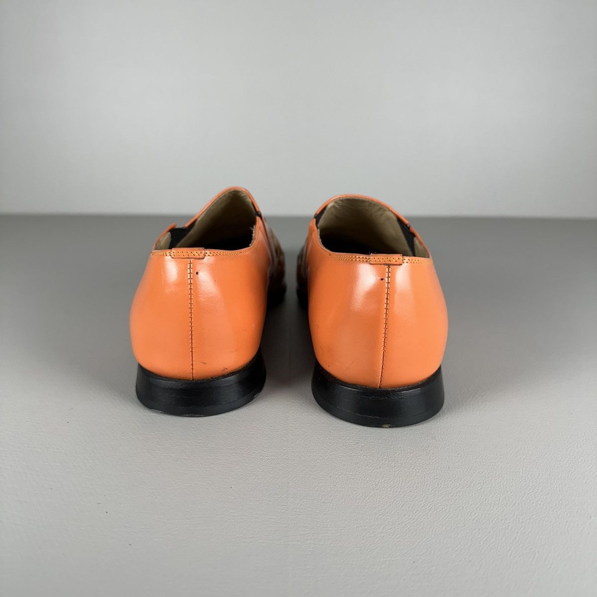 Comme des Garcons rare Comme des Garcons Embroidered Flowers Orange Loafers Size US 6.5 / IT 36.5 - 6 Thumbnail